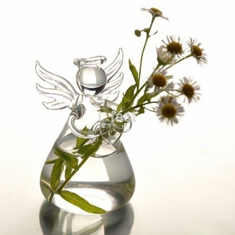 HANGING GLASS PLANT VASES